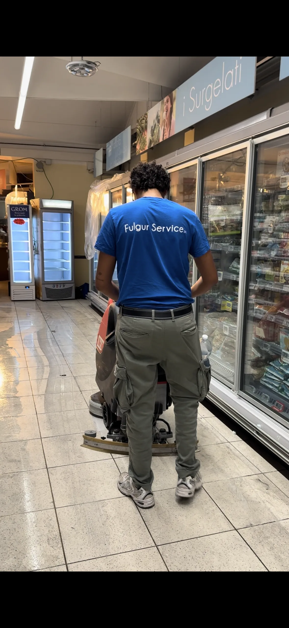 La squadra operativa Fulgur Service impiegata in un intervento strutturato