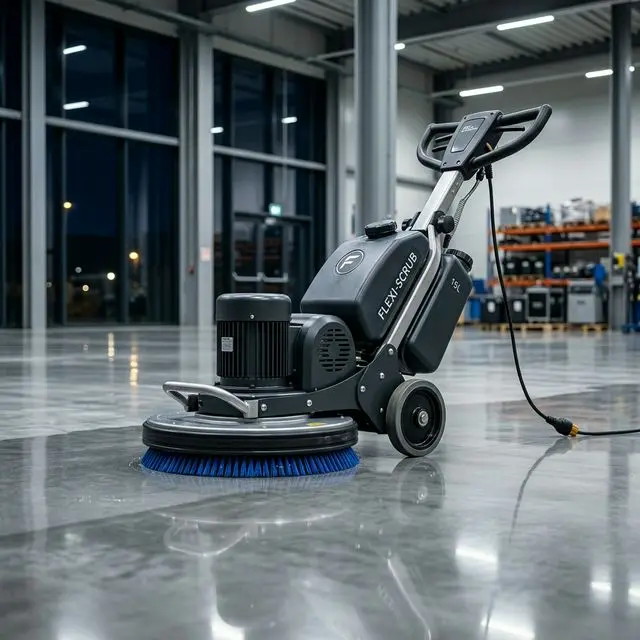 Monospazzola professionale multiuso per il trattamento di superfici rigide