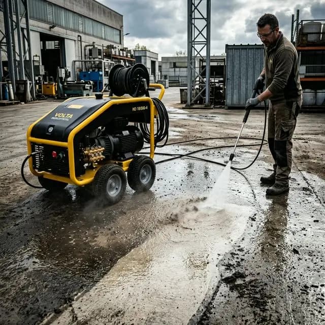 Idropulitrice professionale Pulivapor ad alta pressione per pulizie industriali