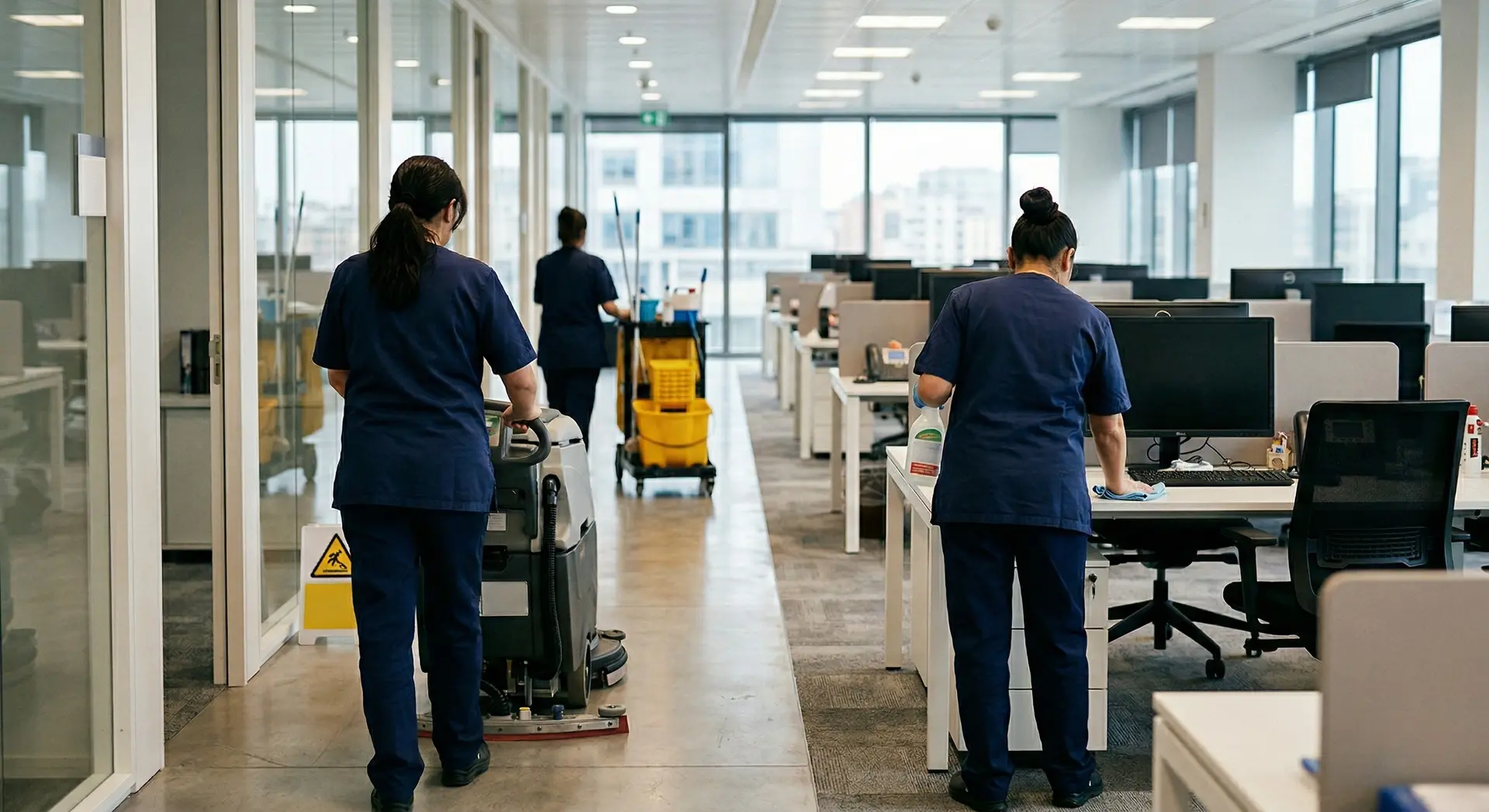 Pulizie professionali uffici aziendali a Parma